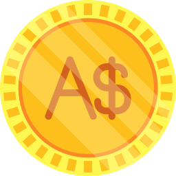 australische dollar icoon