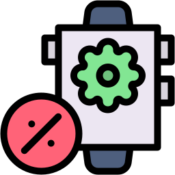 Digital watch icon