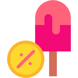 Summer sale icon