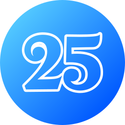 25 Ícone