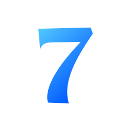 숫자 7 icon