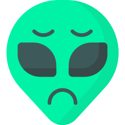 Alien head icon