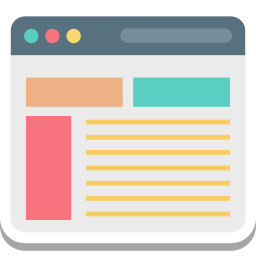 Web template icon