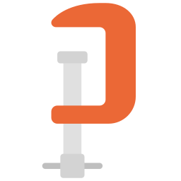 C clamp icon