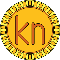 kroatische kuna icon