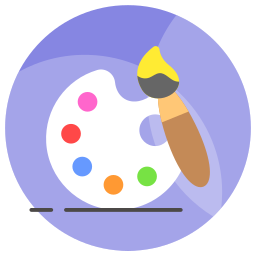 Color palette icon