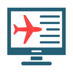 Flight information icon