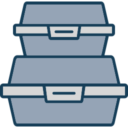 Food container icon