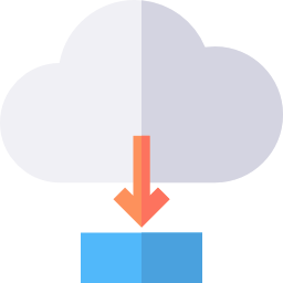 cloud computing Icône