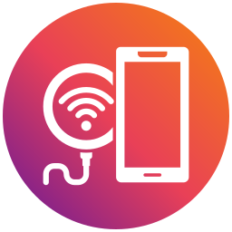 Wireless charger icon