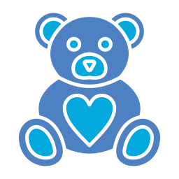 Teddy bear icon