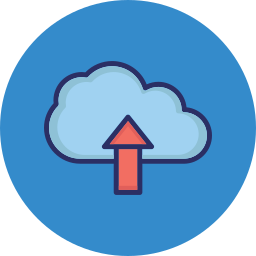 Cloud data icon