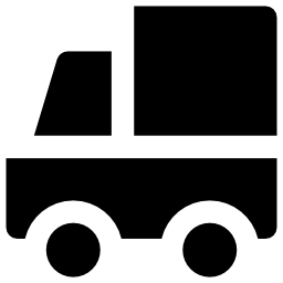 un camion Icône