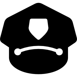 Police cap icon