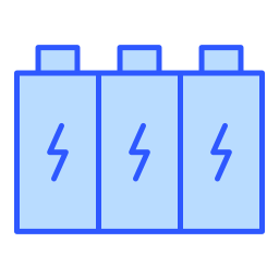 stockage d'energie Icône