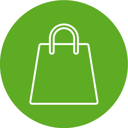 Shopping bag icon