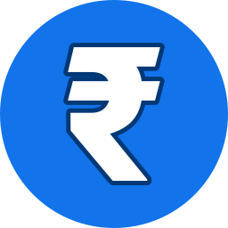 rupee-teken icoon