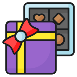 Chocolate box icon