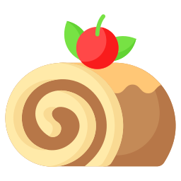 Swiss roll icon