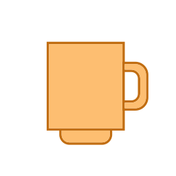 Coffee mug icon