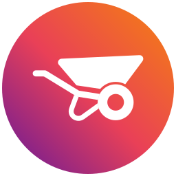 Wheelbarrow icon