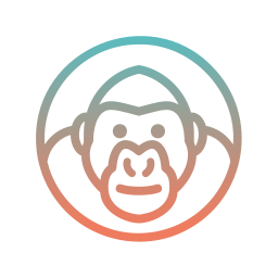 gorilla icona