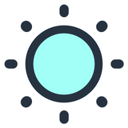 Sun icon