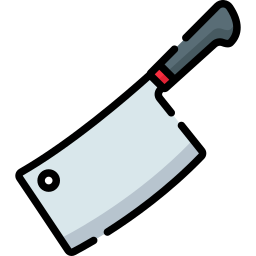 Butcher knife icon