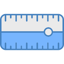 Measure distance icon