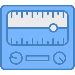 Measure action icon