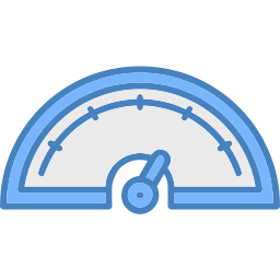 Speed gauge icon