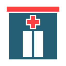 Emergency room icon