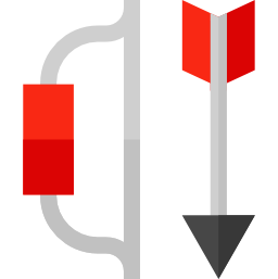 pfeil und bogen icon