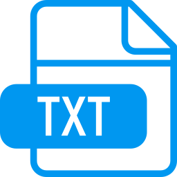 Txt icon