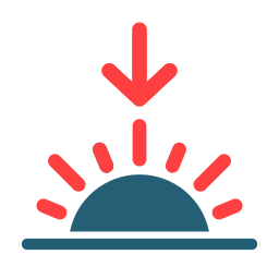 wschód słońca ikona
