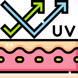 proteção uv Ícone