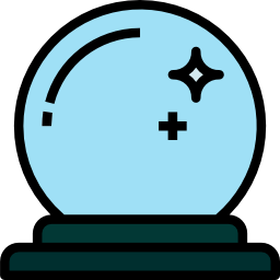 Magic ball icon