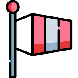 Wind sign icon