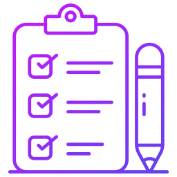 Checklist paper icon