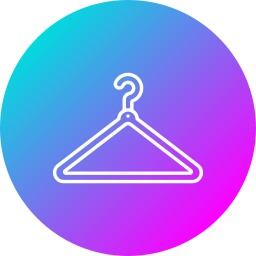 Clothes hanger icon