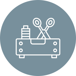 Sewing box icon