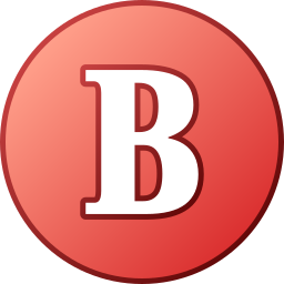 文字b icon