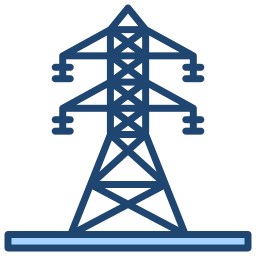 Electric tower icon