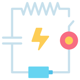 Electrical circuit icon