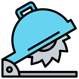 Circular saw icon