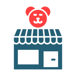 Toy shop icon