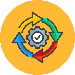 Work process icon