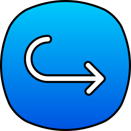 Turn right icon