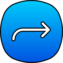 Turn right icon