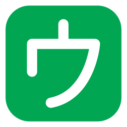 Japanese alphabet icon